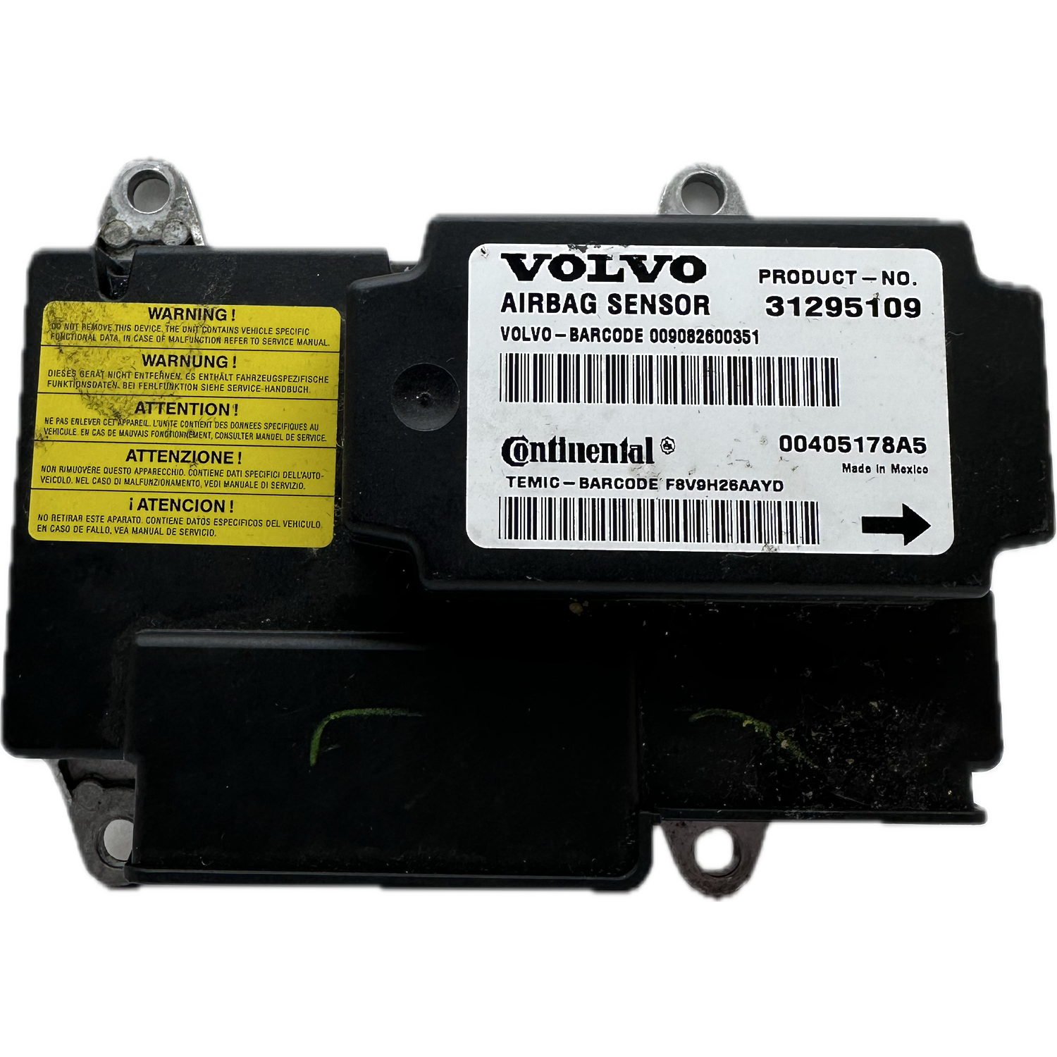 Volvo C30 Serie 1 Airbag-Steuergerät Reparatur