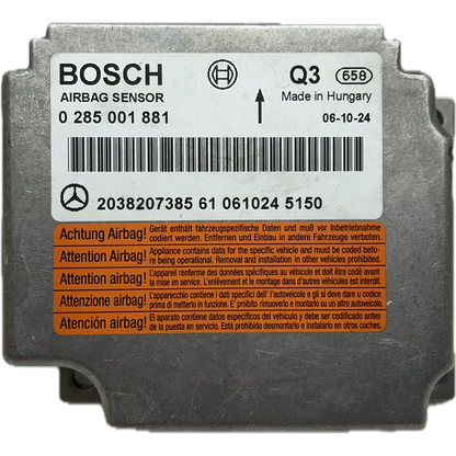 Mercedes-Benz C-Klasse W203 Airbag-Steuergerät Reparatur
