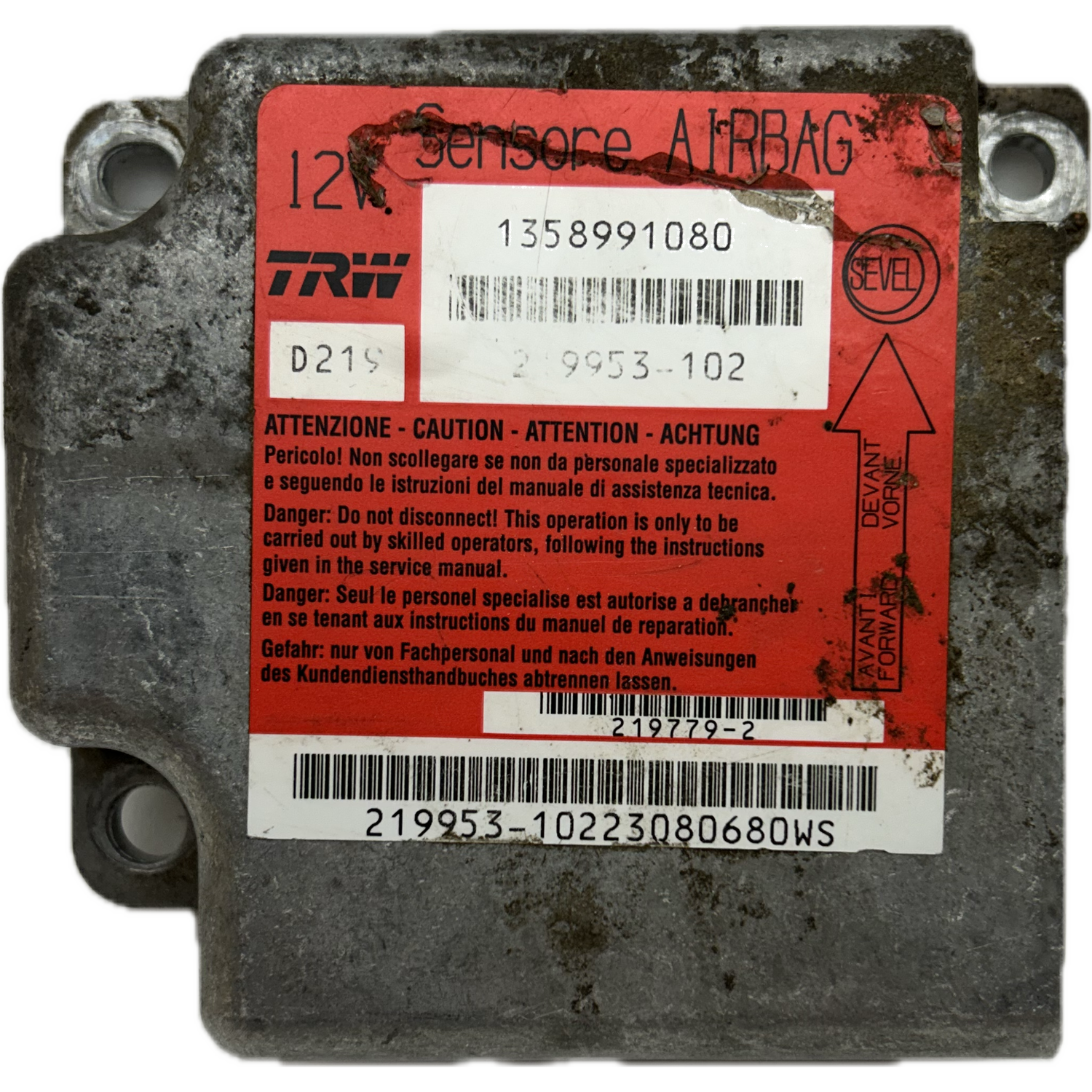 Peugeot Boxer III Airbag-Steuergerät Reparatur