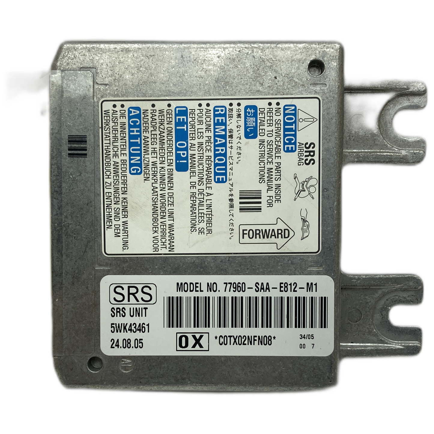 Honda Jazz GD Airbag-Steuergerät Reparatur