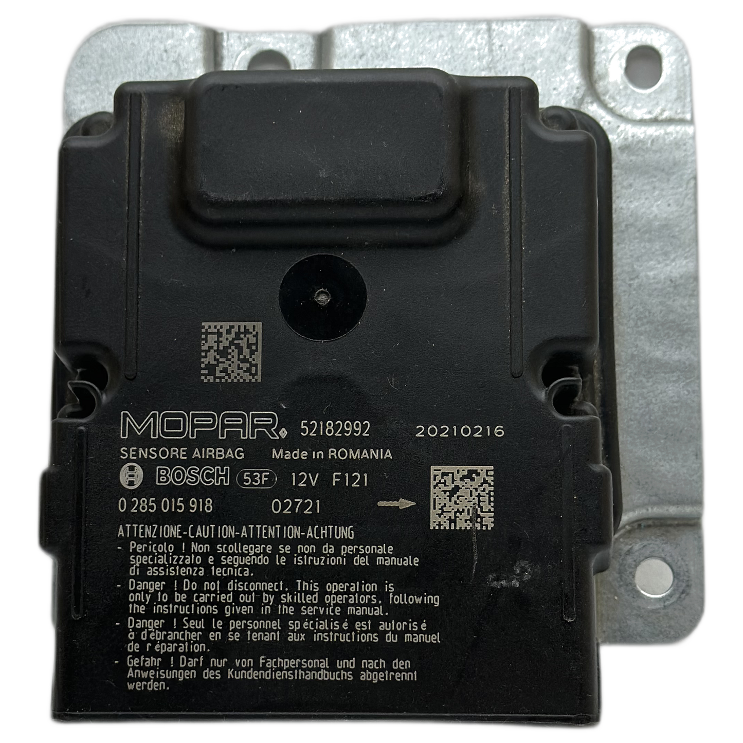 Fiat 500 312 Airbag-Steuergerät Reparatur