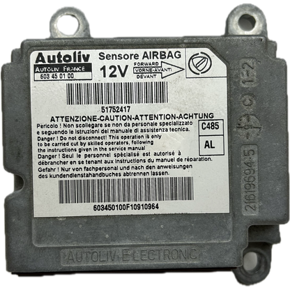 Lancia Ypsilon 312 Airbag-Steuergerät Reparatur