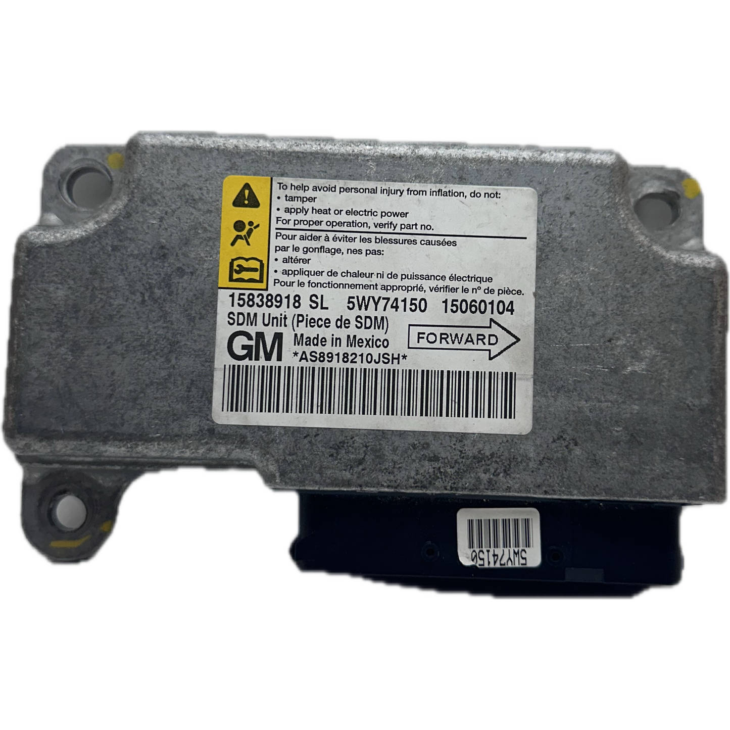 Saturn Sky Base Airbag-Steuergerät Reparatur