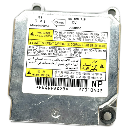 Daewoo Nubira J100 Airbag-Steuergerät Reparatur