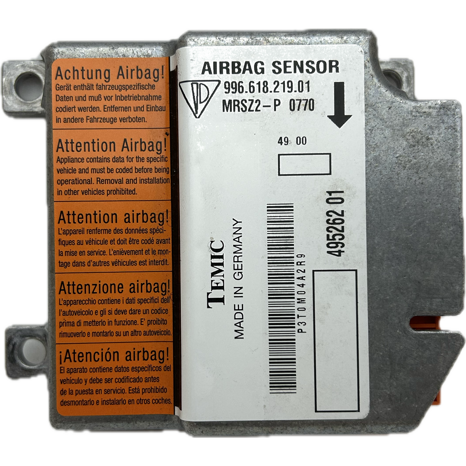 Porsche Boxster 986 Airbag-Steuergerät Reparatur