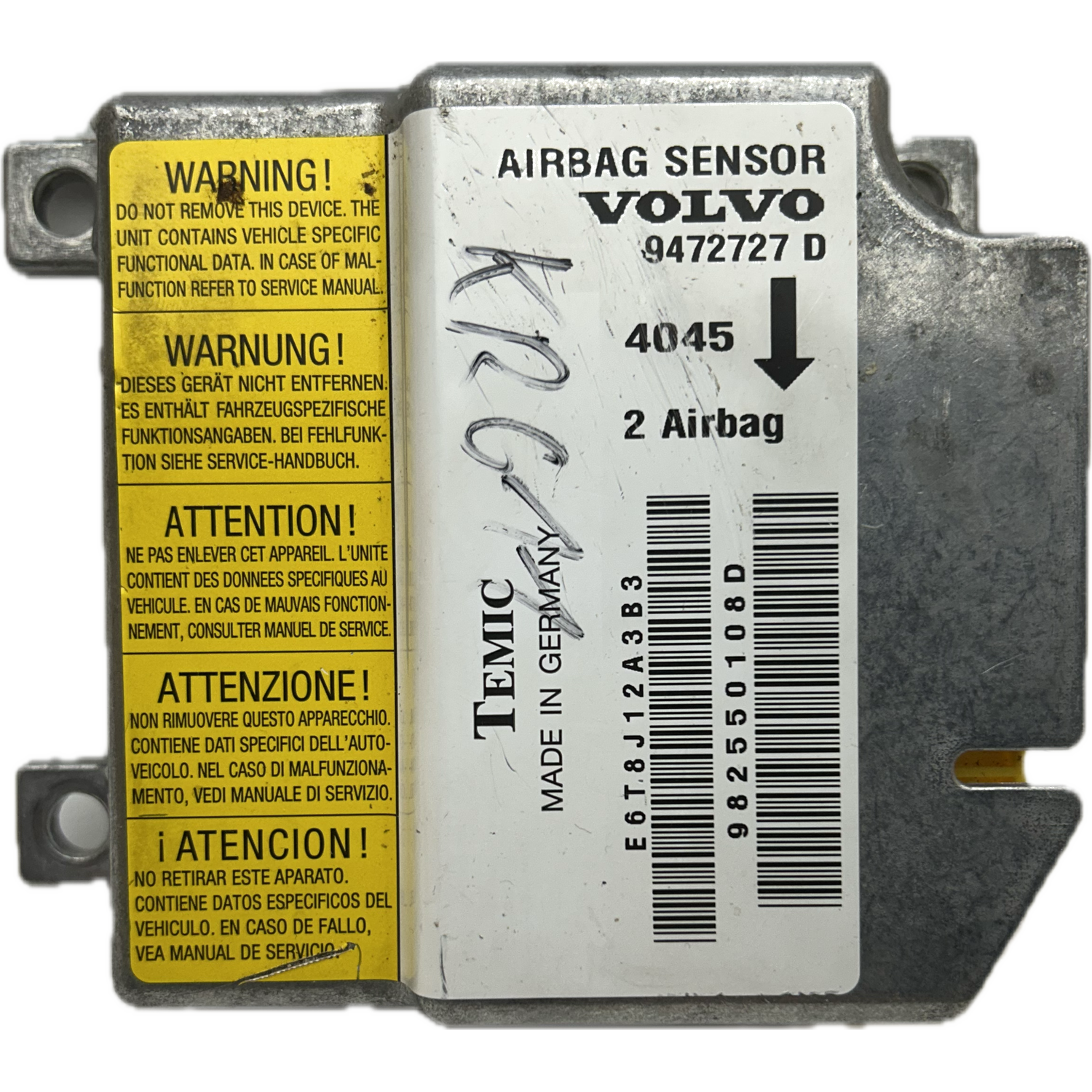 Volvo V70 Serie 1 Airbag-Steuergerät Reparatur