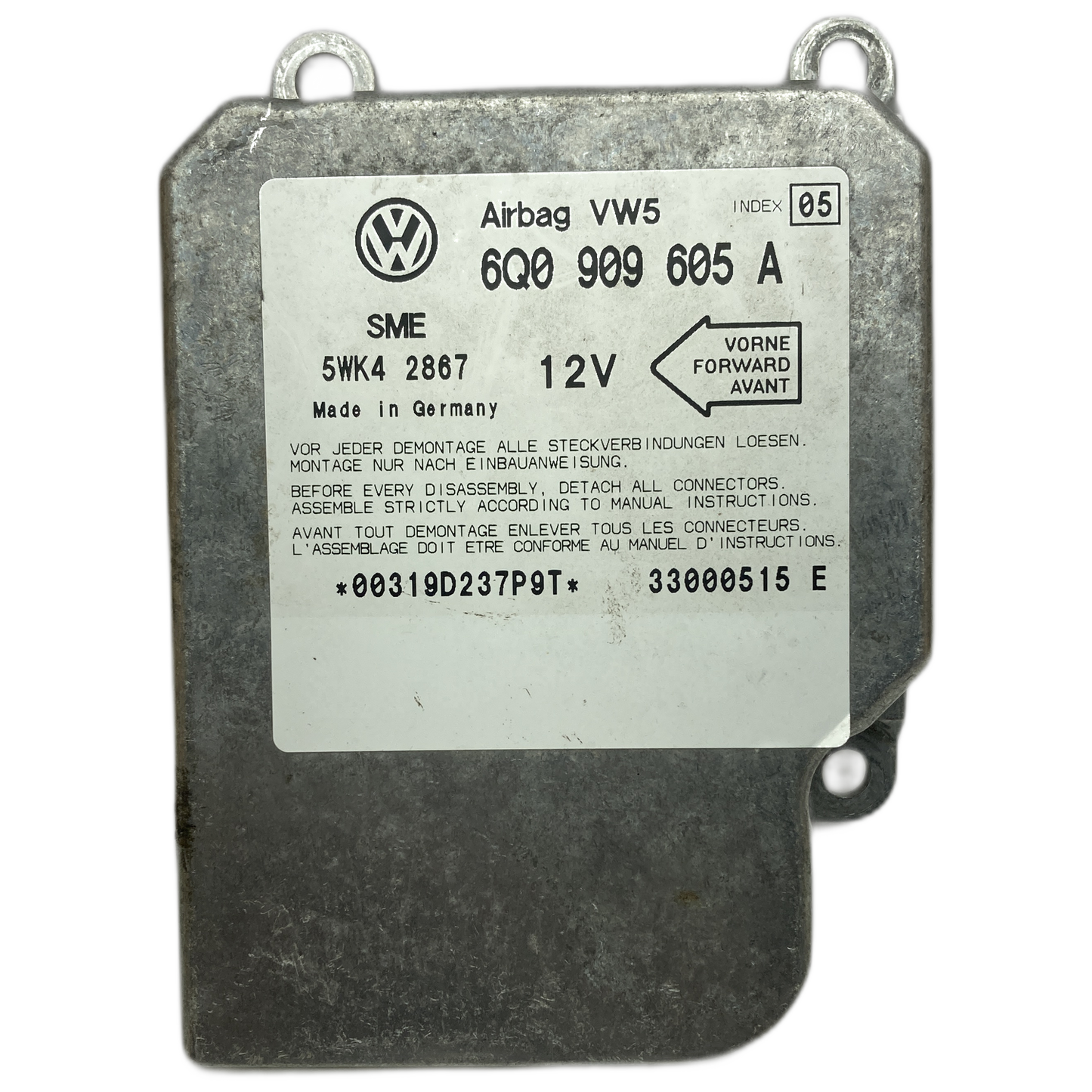 Volkswagen New Beetle Airbag-Steuergerät Reparatur