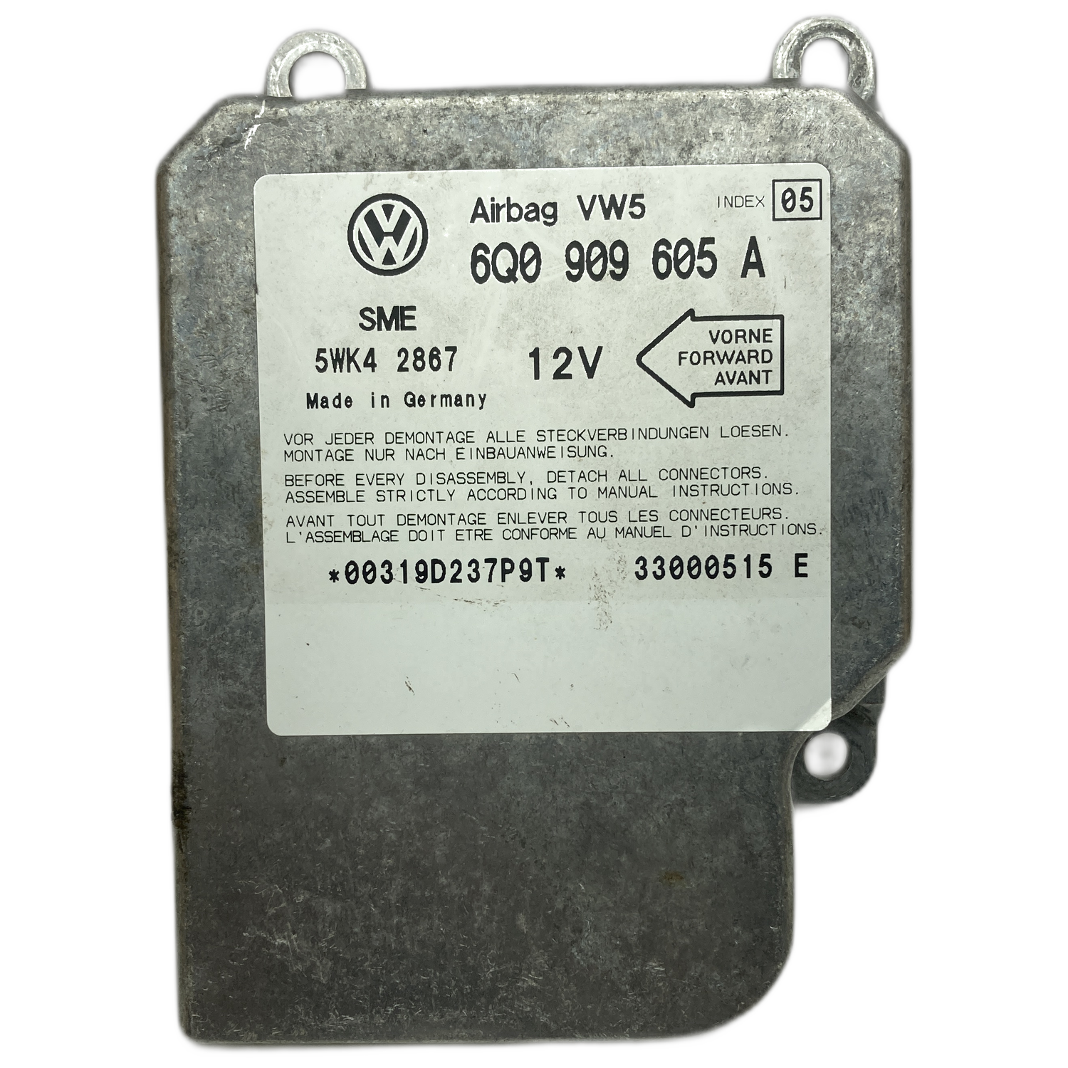 Volkswagen New Beetle Airbag-Steuergerät Reparatur