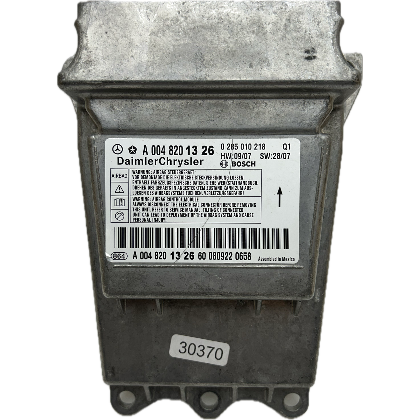 Mercedes-Benz S-Klasse W221 Airbag-Steuergerät Reparatur