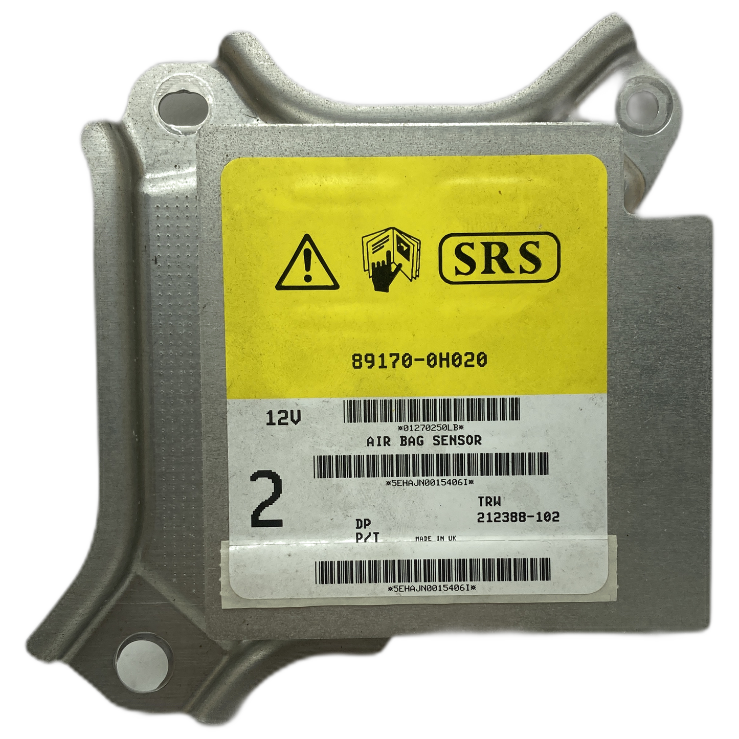 Toyota Aygo AB10 Airbag-Steuergerät Reparatur