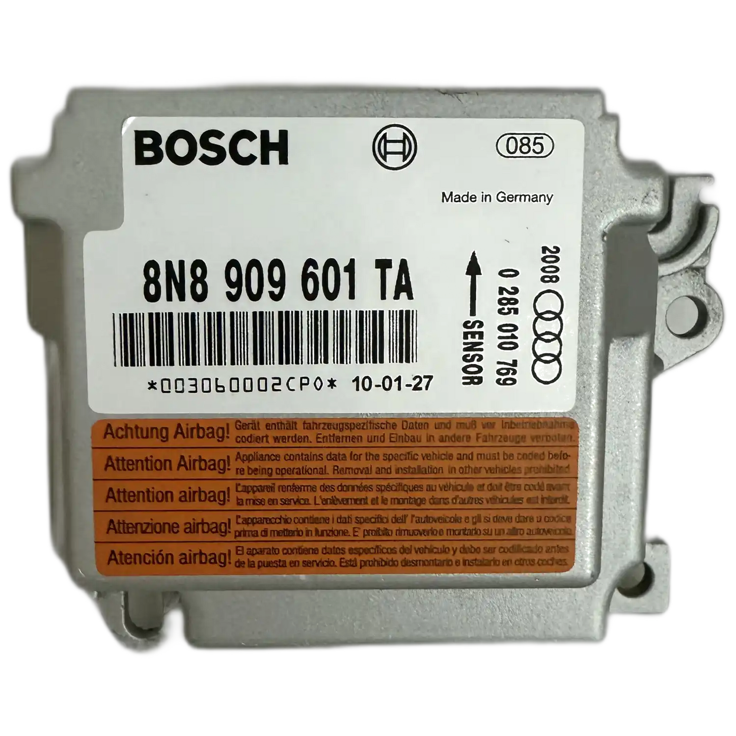 8N8 909 601 TA Airbag-Steuergerät Ersatzteil