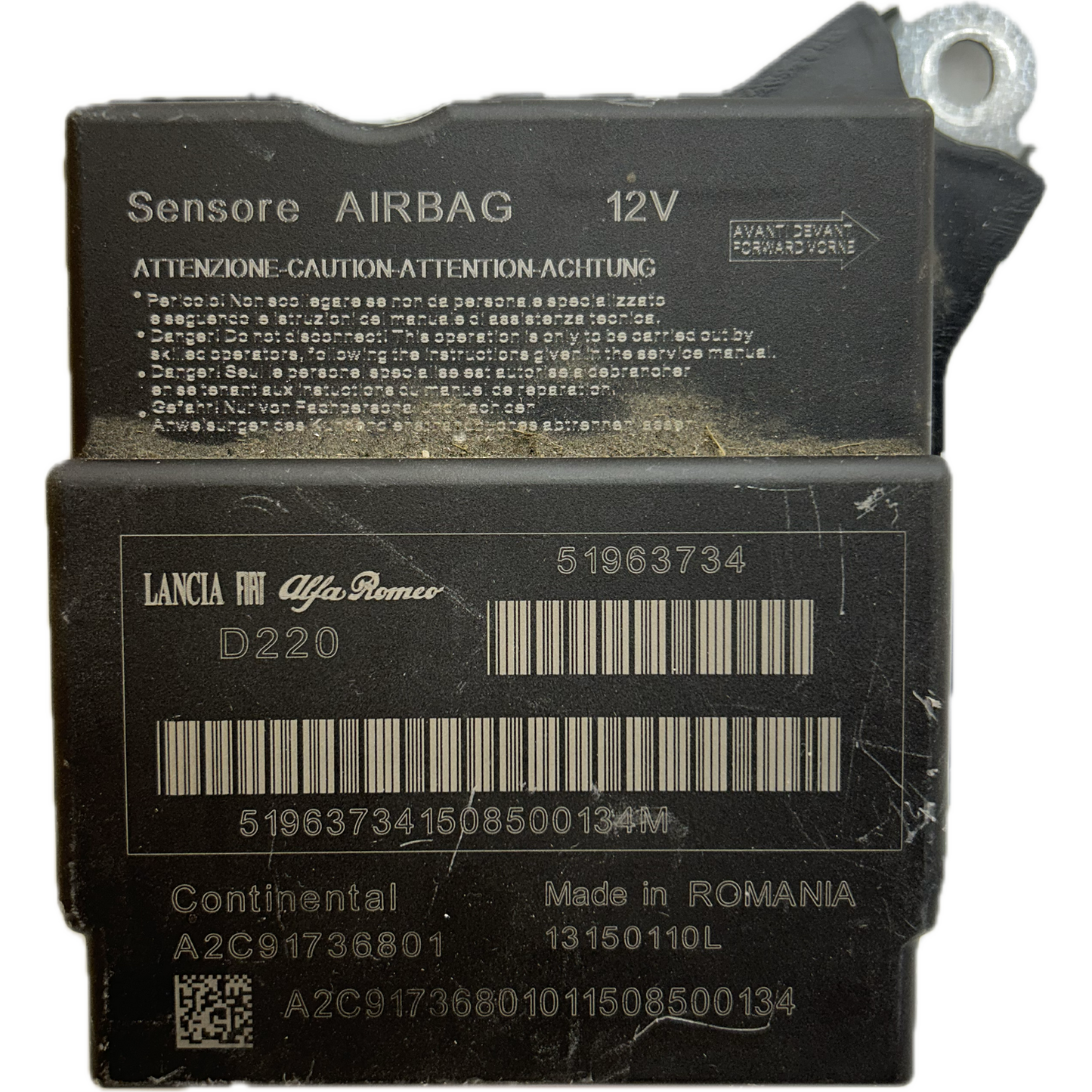 Fiat 500L 330 Airbag-Steuergerät Reparatur