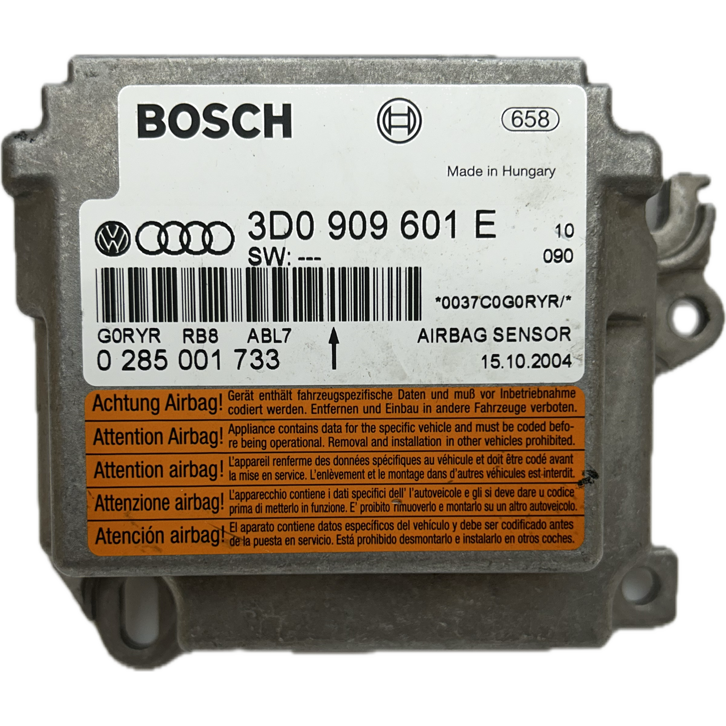 Volkswagen Touareg 7L Airbag-Steuergerät Reparatur