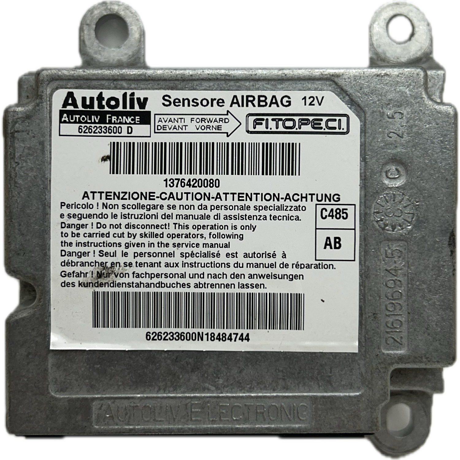 Fiat Fiorino 225 Airbag-Steuergerät Reparatur