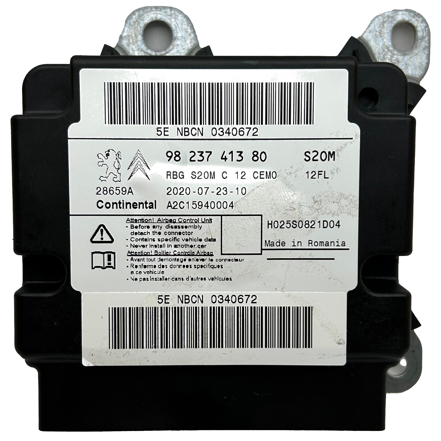 Opel Corsa F Airbag-Steuergerät Reparatur