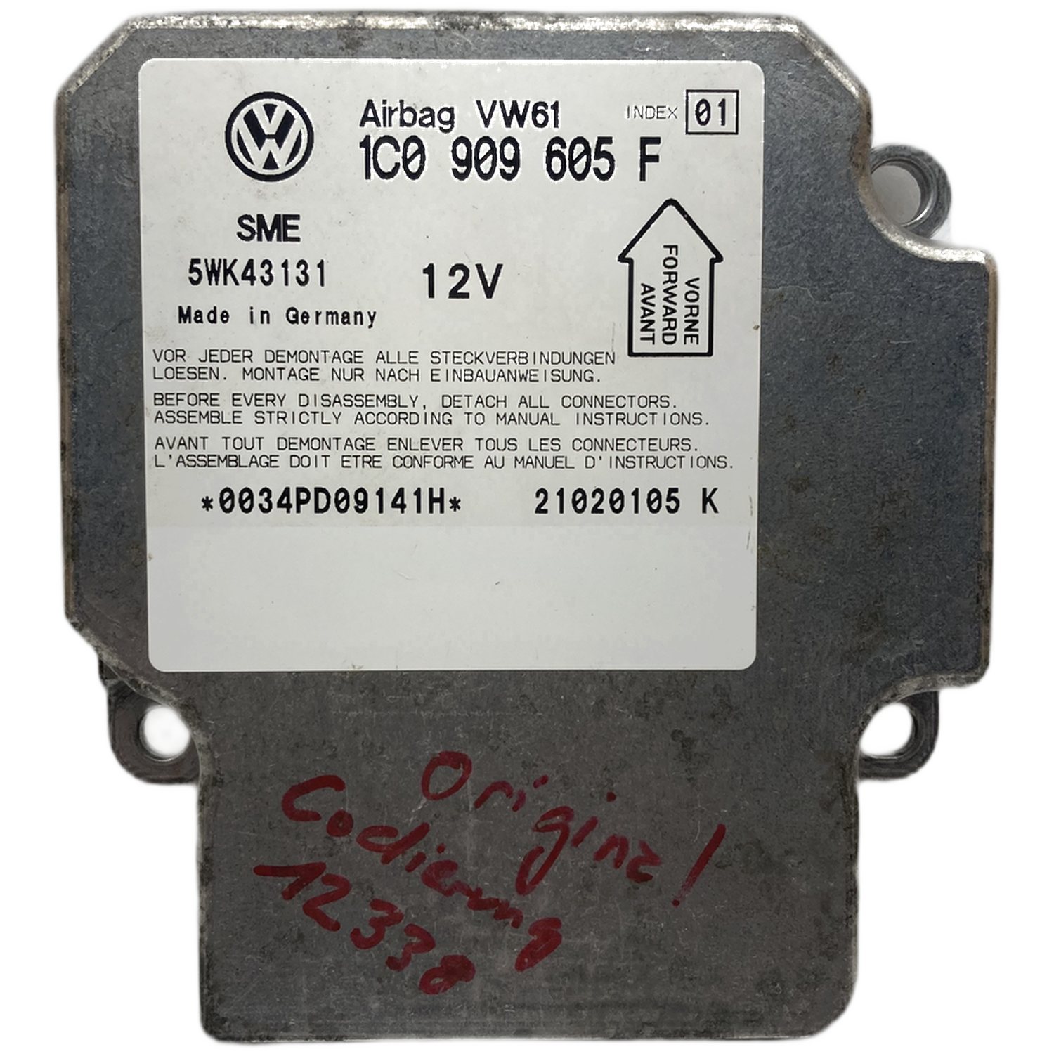 Skoda Superb Mk4 Airbag-Steuergerät Reparatur