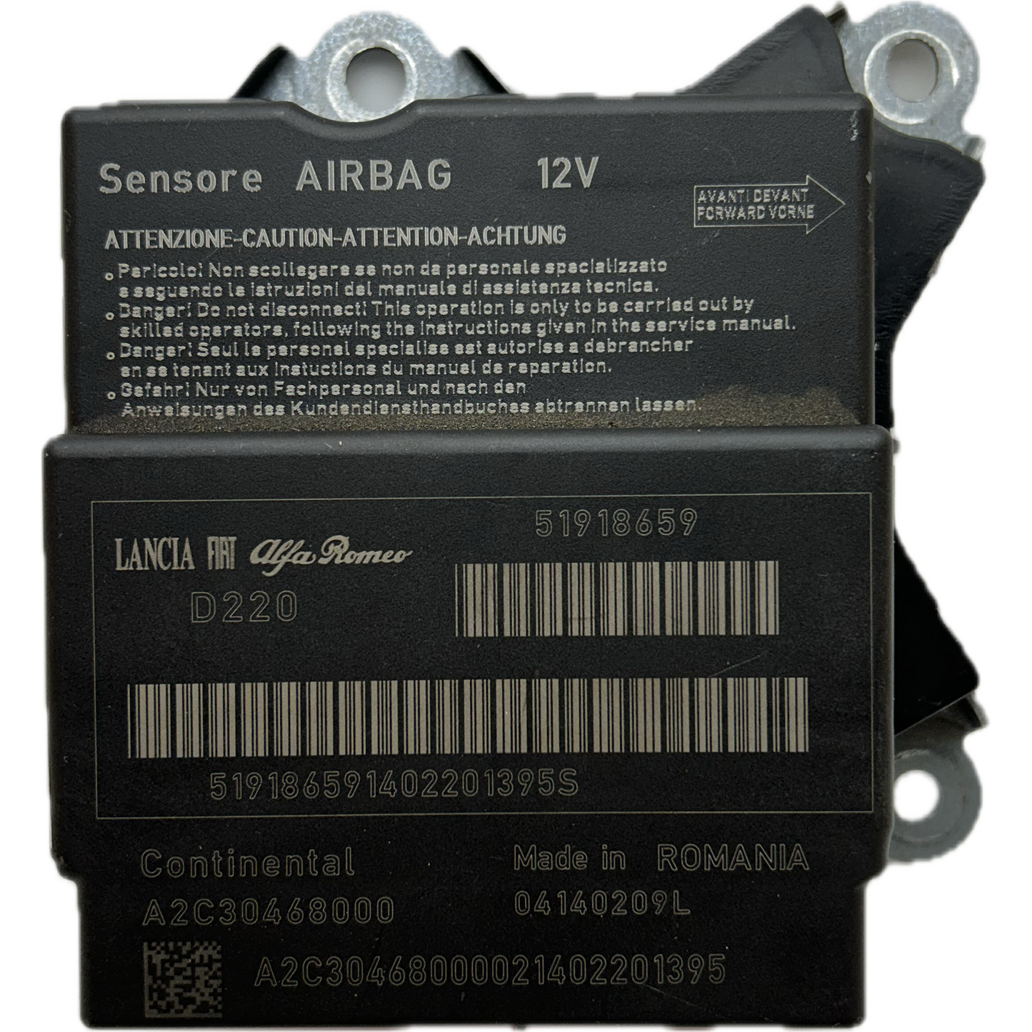 Fiat 500 330 Airbag-Steuergerät Reparatur