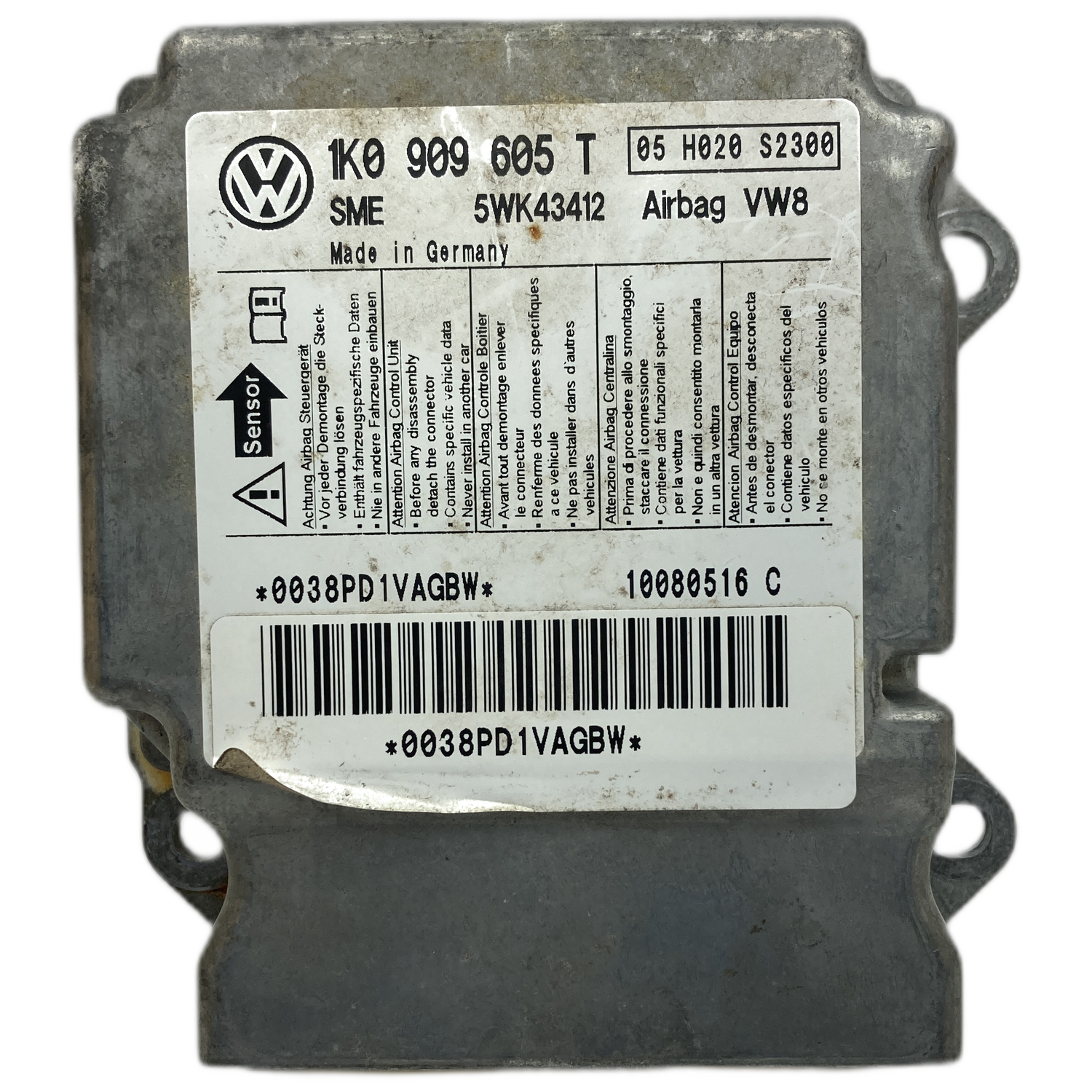 Volkswagen Golf Variant Mk5 Airbag-Steuergerät Reparatur