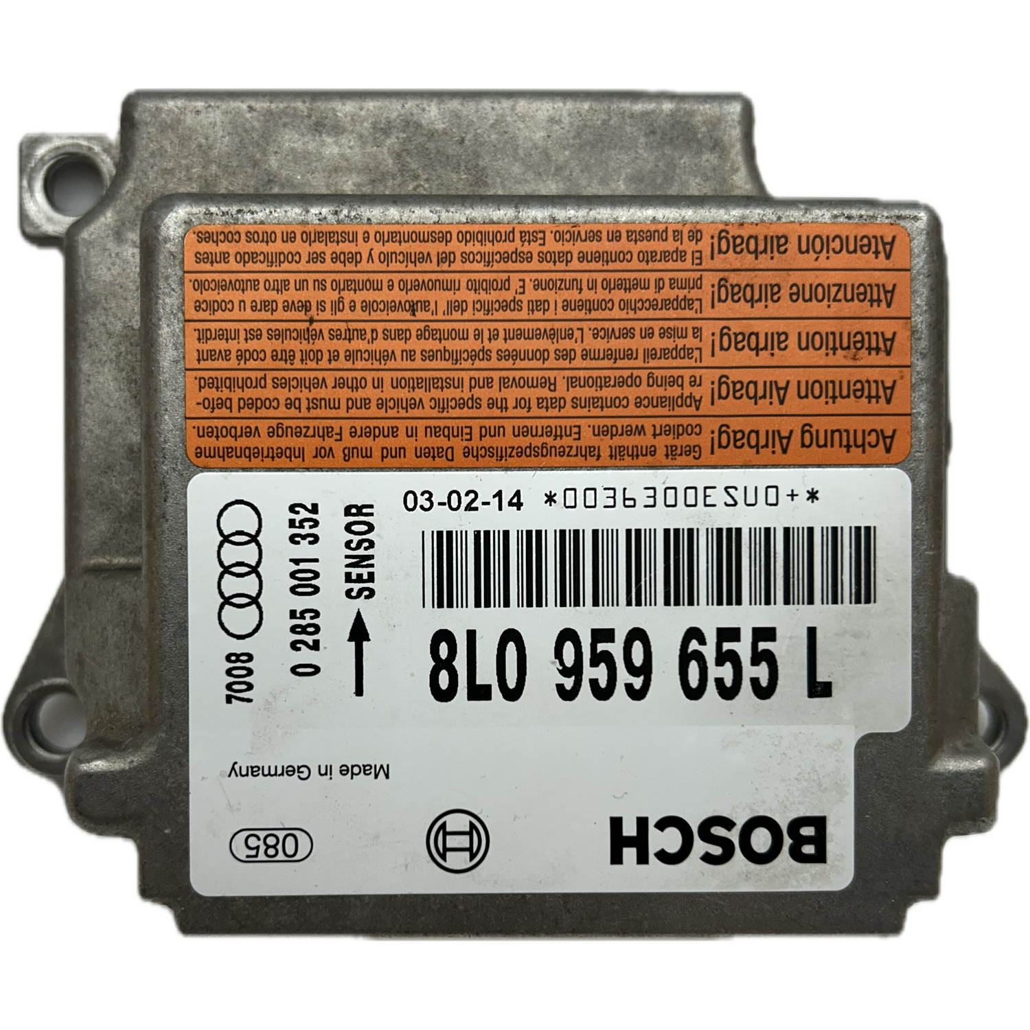 Audi S3 8L Airbag-Steuergerät Reparatur