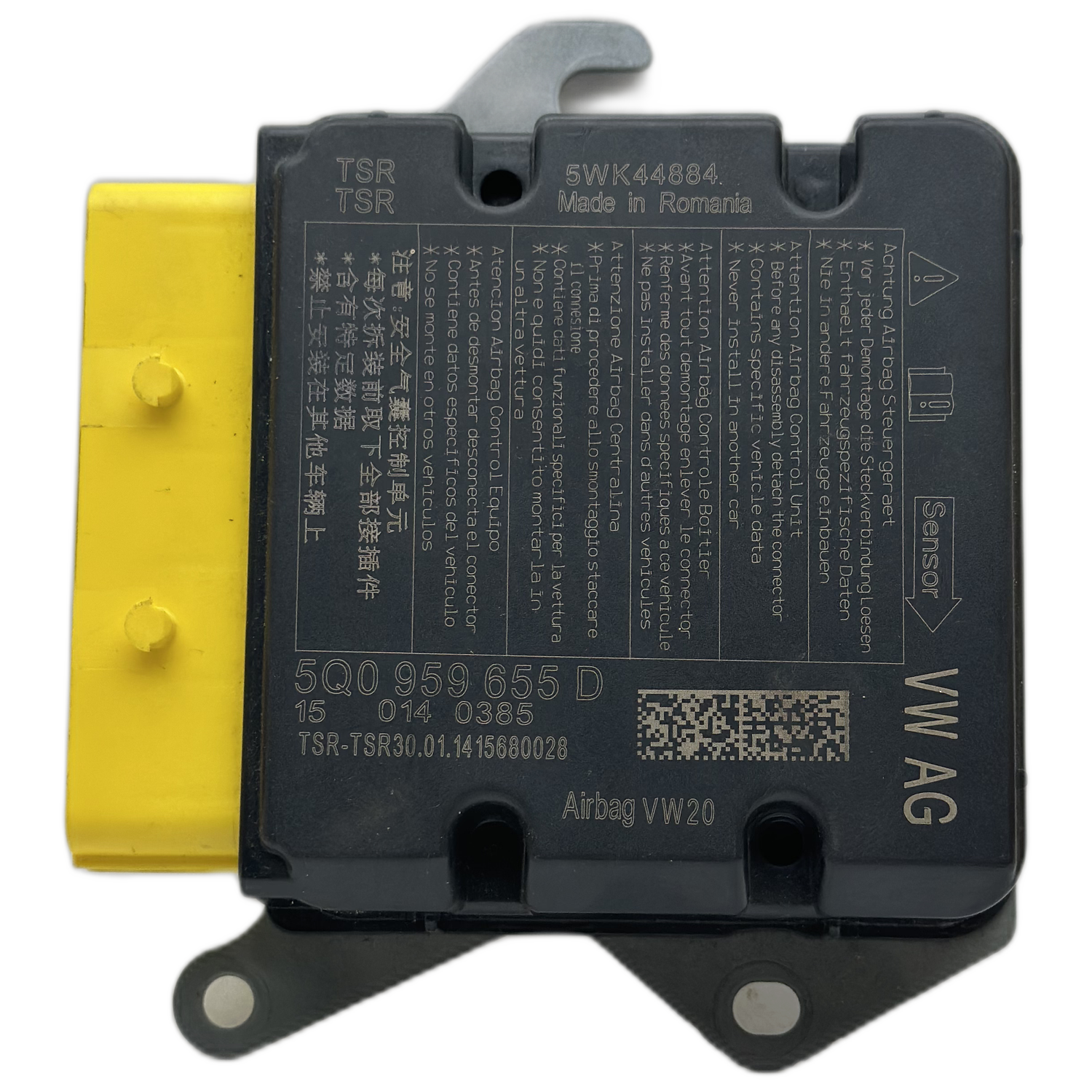 Volkswagen Golf 7 (AU) Airbag-Steuergerät Reparatur