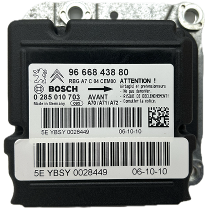 Peugeot 207 I Airbag-Steuergerät Reparatur