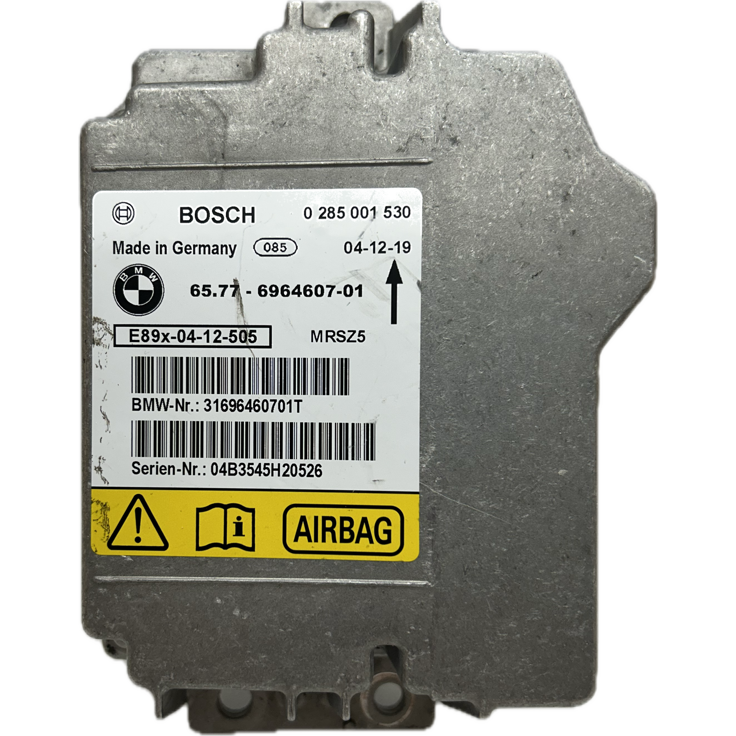 BMW 1er Serie U11 Airbag-Steuergerät Reparatur