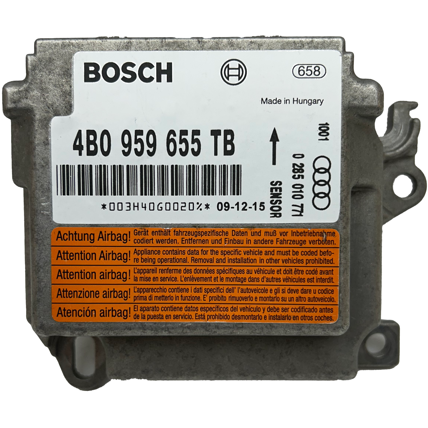 Audi A6 4G C7 Airbag-Steuergerät Reparatur