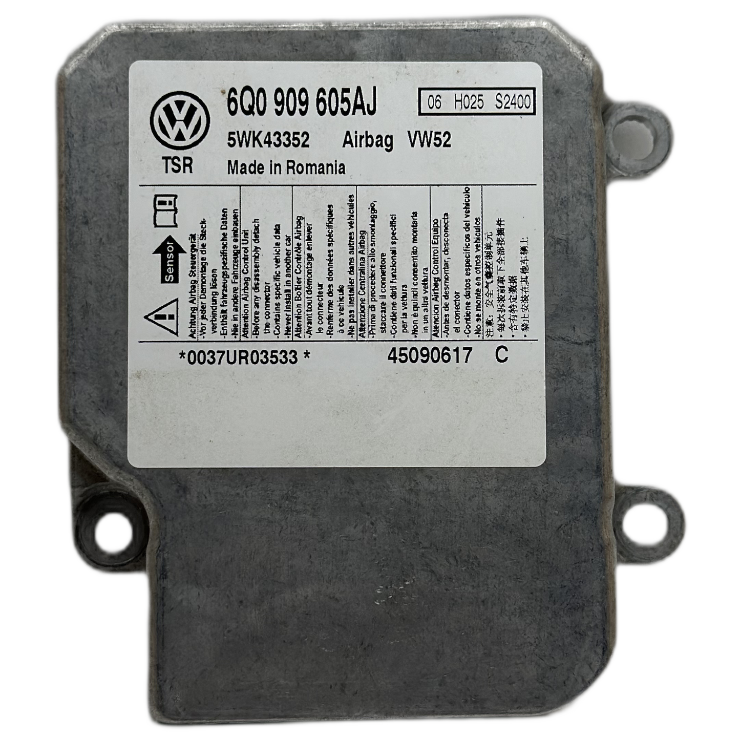 Volkswagen Caddy 2K Airbag-Steuergerät Reparatur