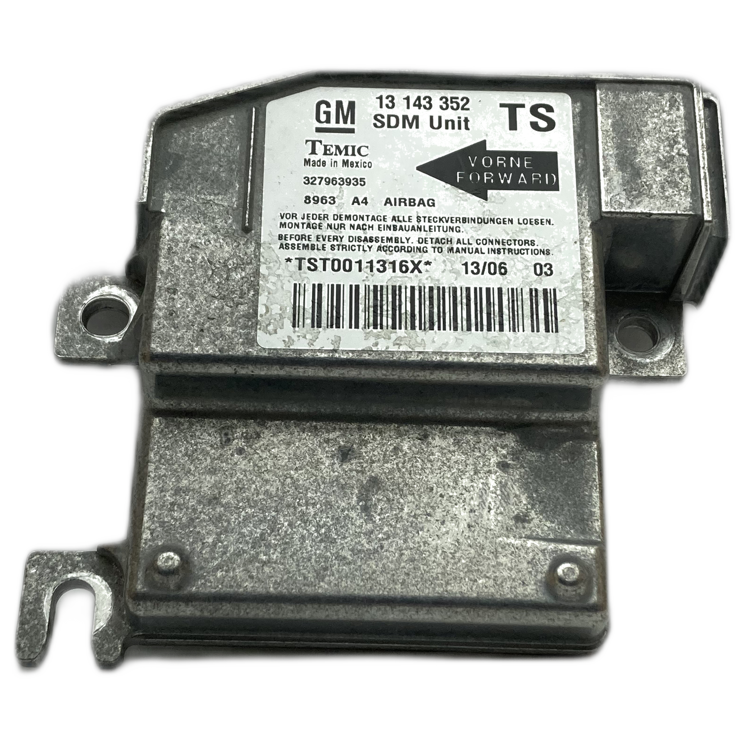 Opel Combo E Airbag-Steuergerät Reparatur