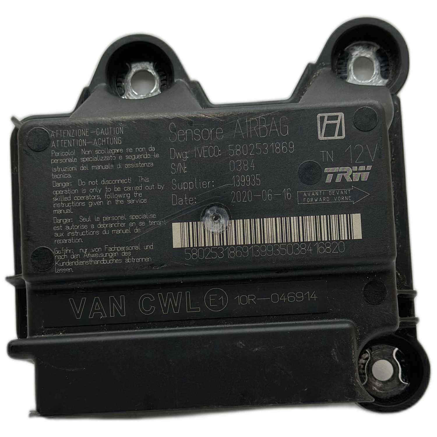 Iveco Daily VI Airbag-Steuergerät Reparatur