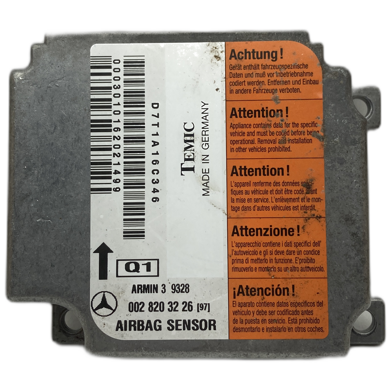 Mercedes-Benz E-Klasse W210 Airbag-Steuergerät Reparatur