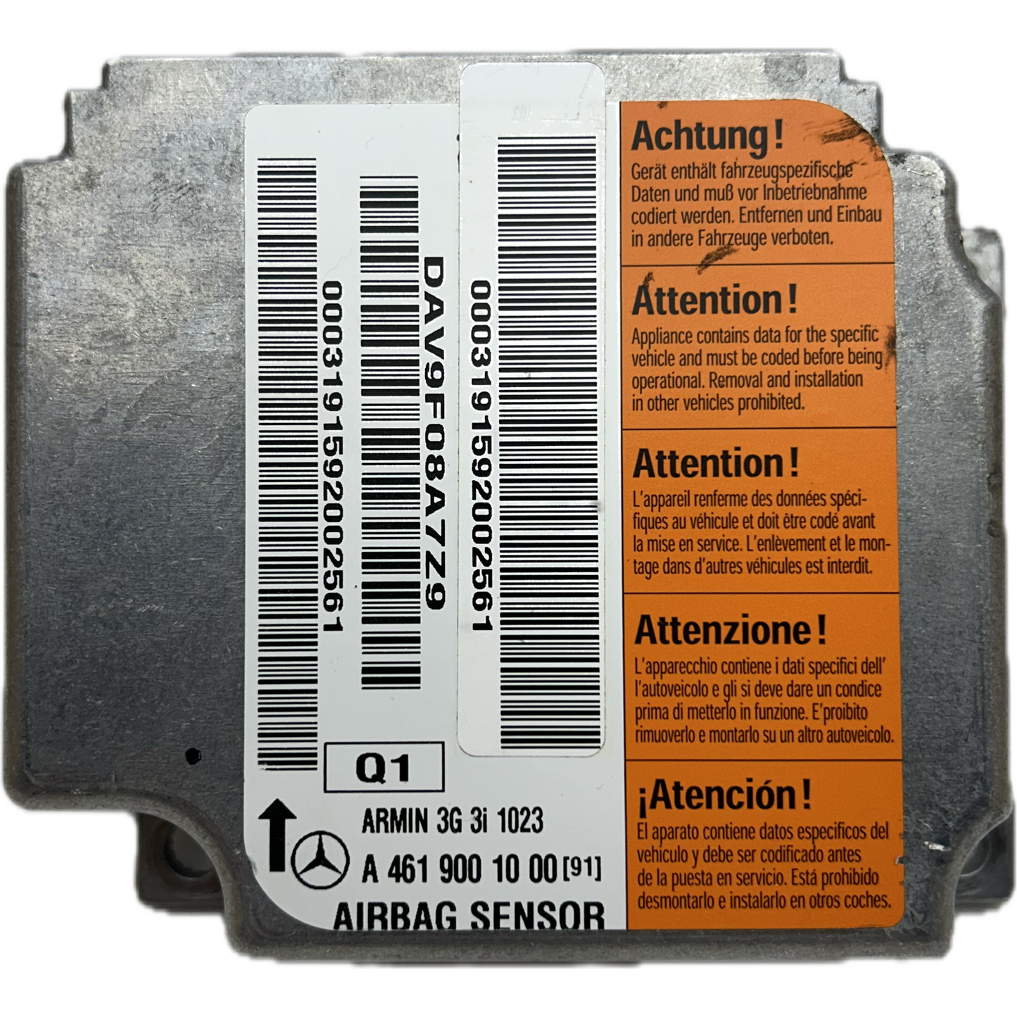 Mercedes-Benz G-Klasse W461 Airbag-Steuergerät Reparatur