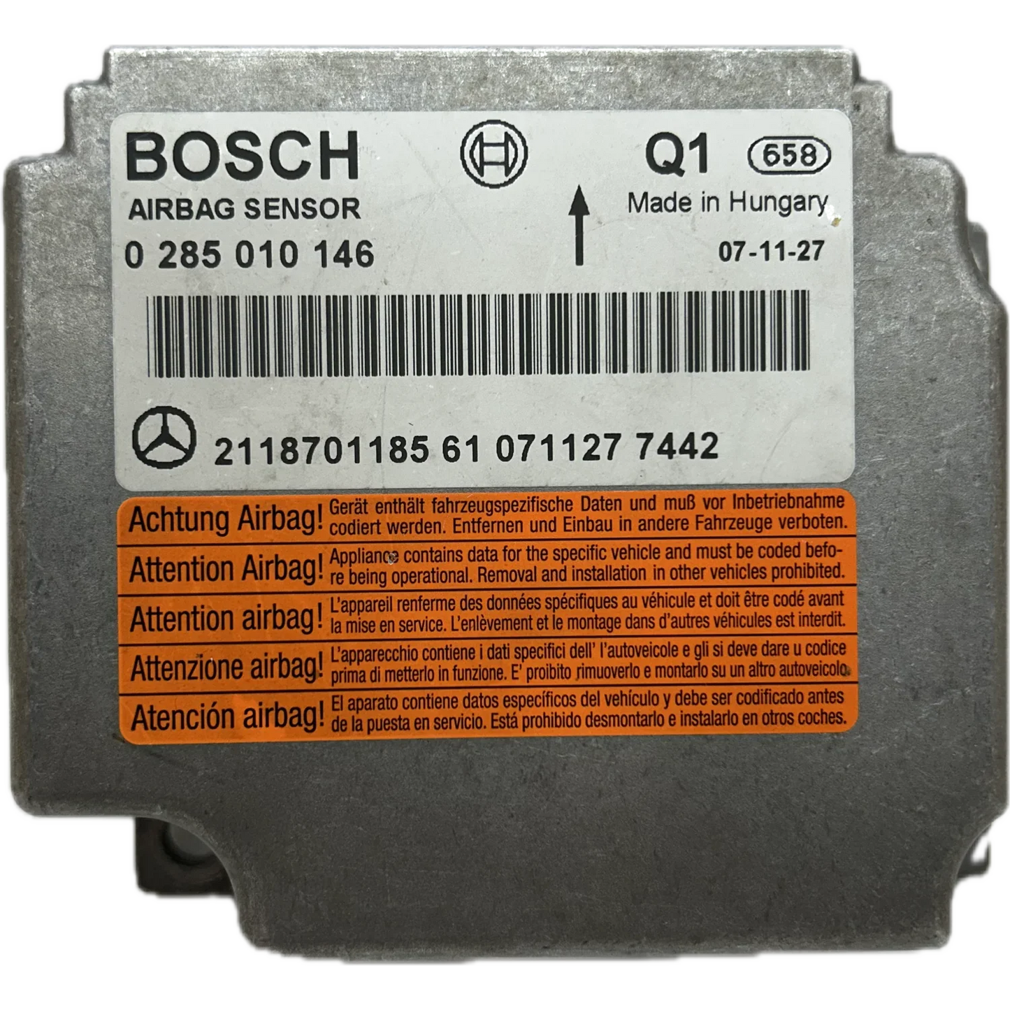 Mercedes-Benz CLS C219 Airbag-Steuergerät Reparatur