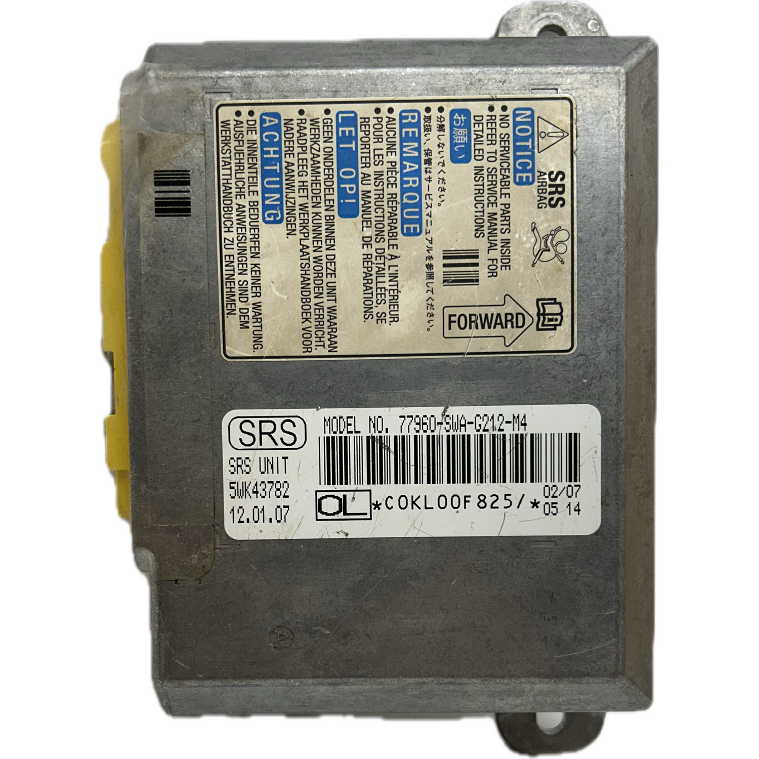 Honda CR-V 5th Gen Airbag-Steuergerät Reparatur