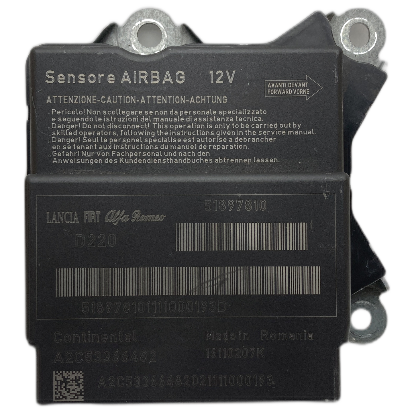 Fiat 500 330 Airbag-Steuergerät Reparatur