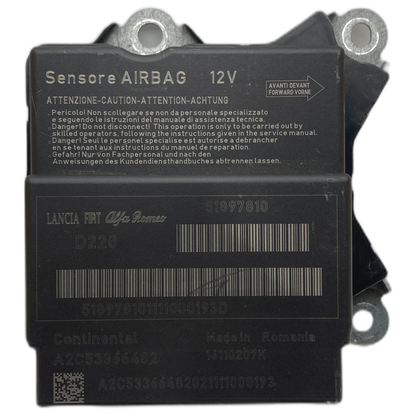 Fiat 500 330 Airbag-Steuergerät Reparatur
