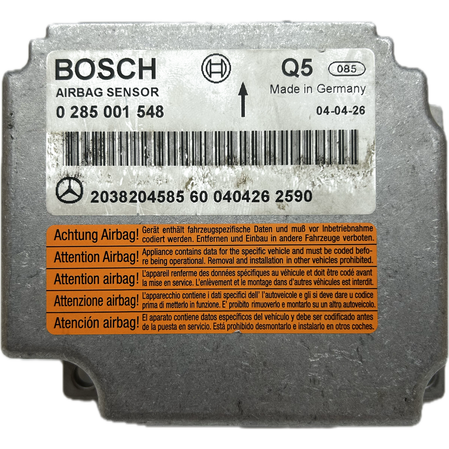 Mercedes-Benz C-Klasse C206 Coupé Airbag-Steuergerät Reparatur