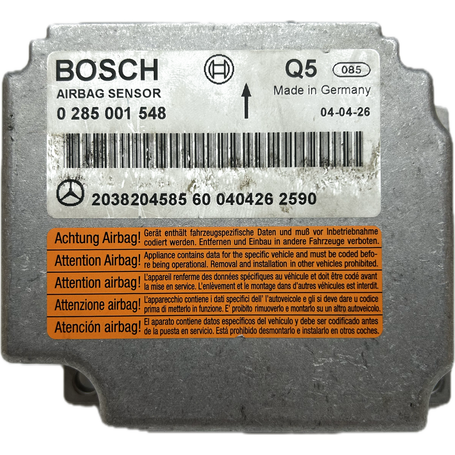 Mercedes-Benz C-Klasse C206 Coupé Airbag-Steuergerät Reparatur