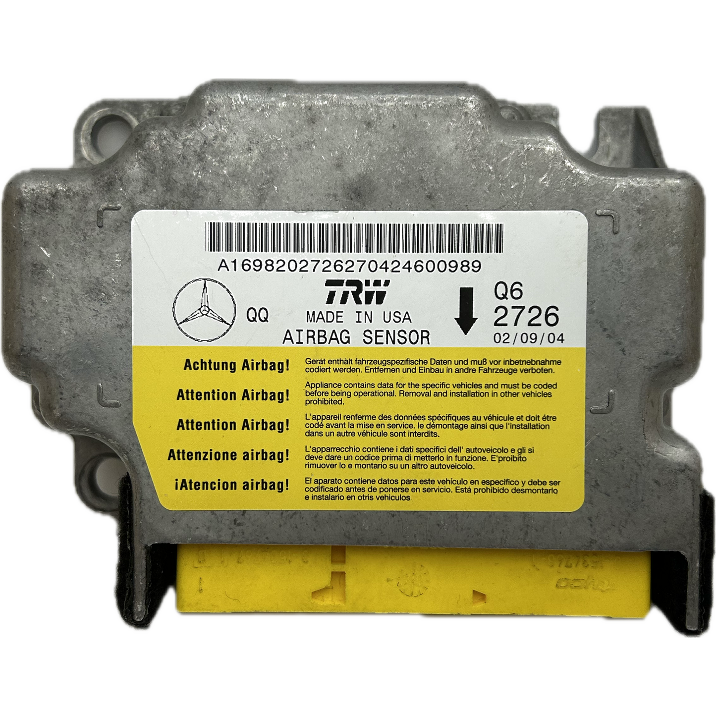 Mercedes-Benz A-Klasse W169 Airbag-Steuergerät Reparatur