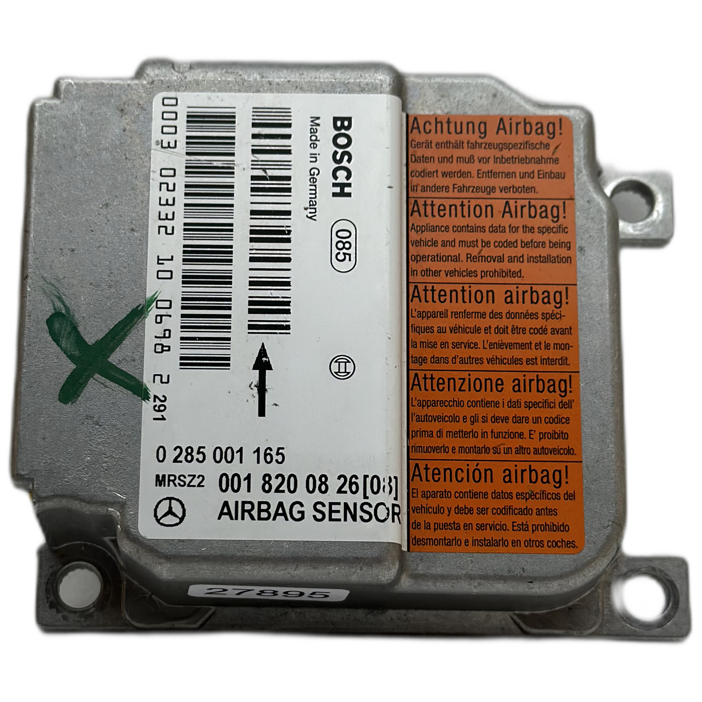 Mercedes-Benz A-Klasse W168 Airbag-Steuergerät Reparatur