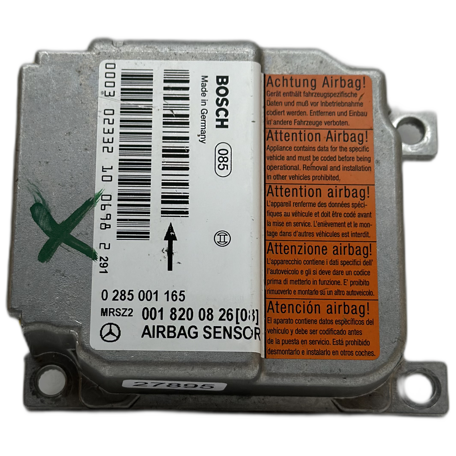 Mercedes-Benz A-Klasse W168 Airbag-Steuergerät Reparatur