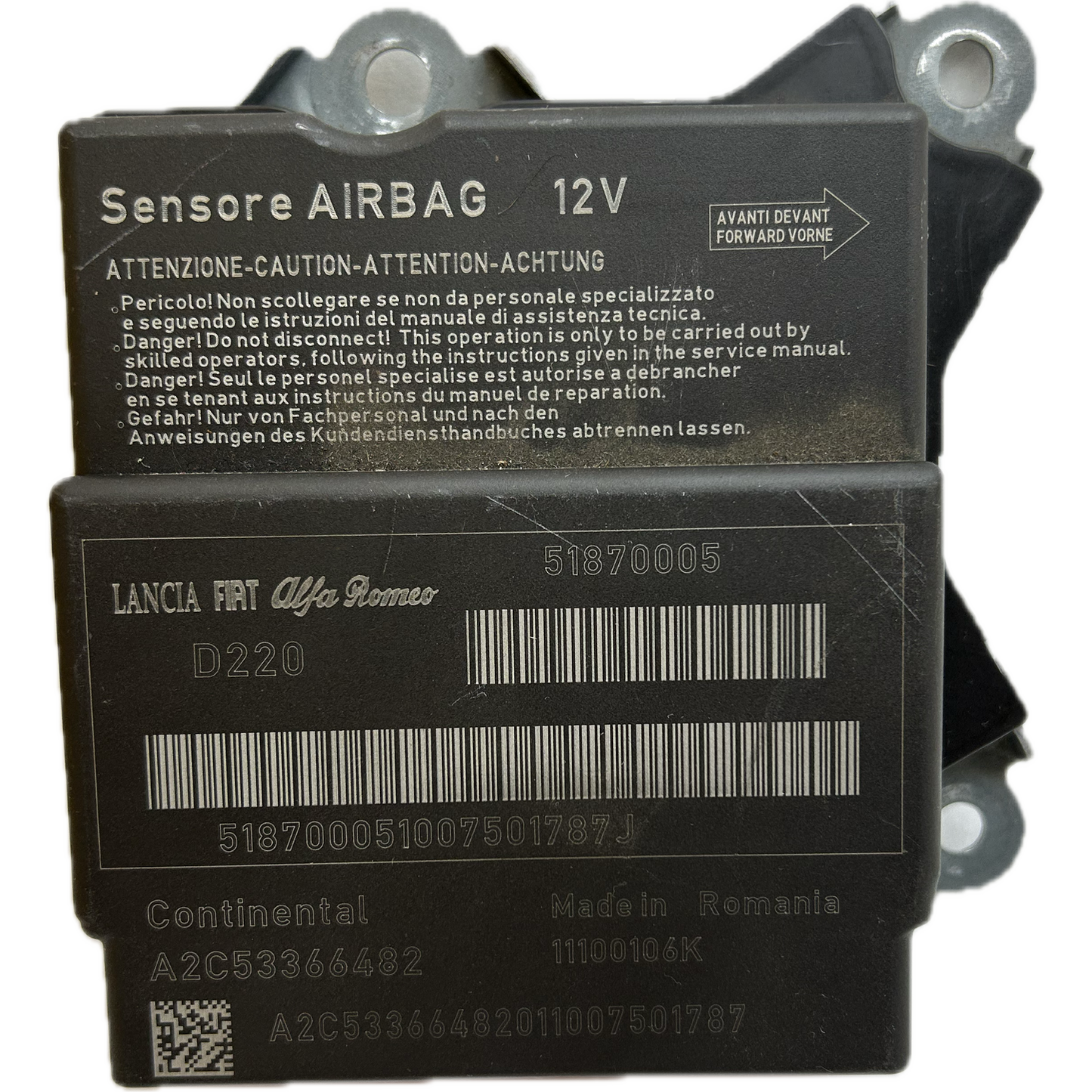 Fiat Punto 199 Airbag-Steuergerät Reparatur