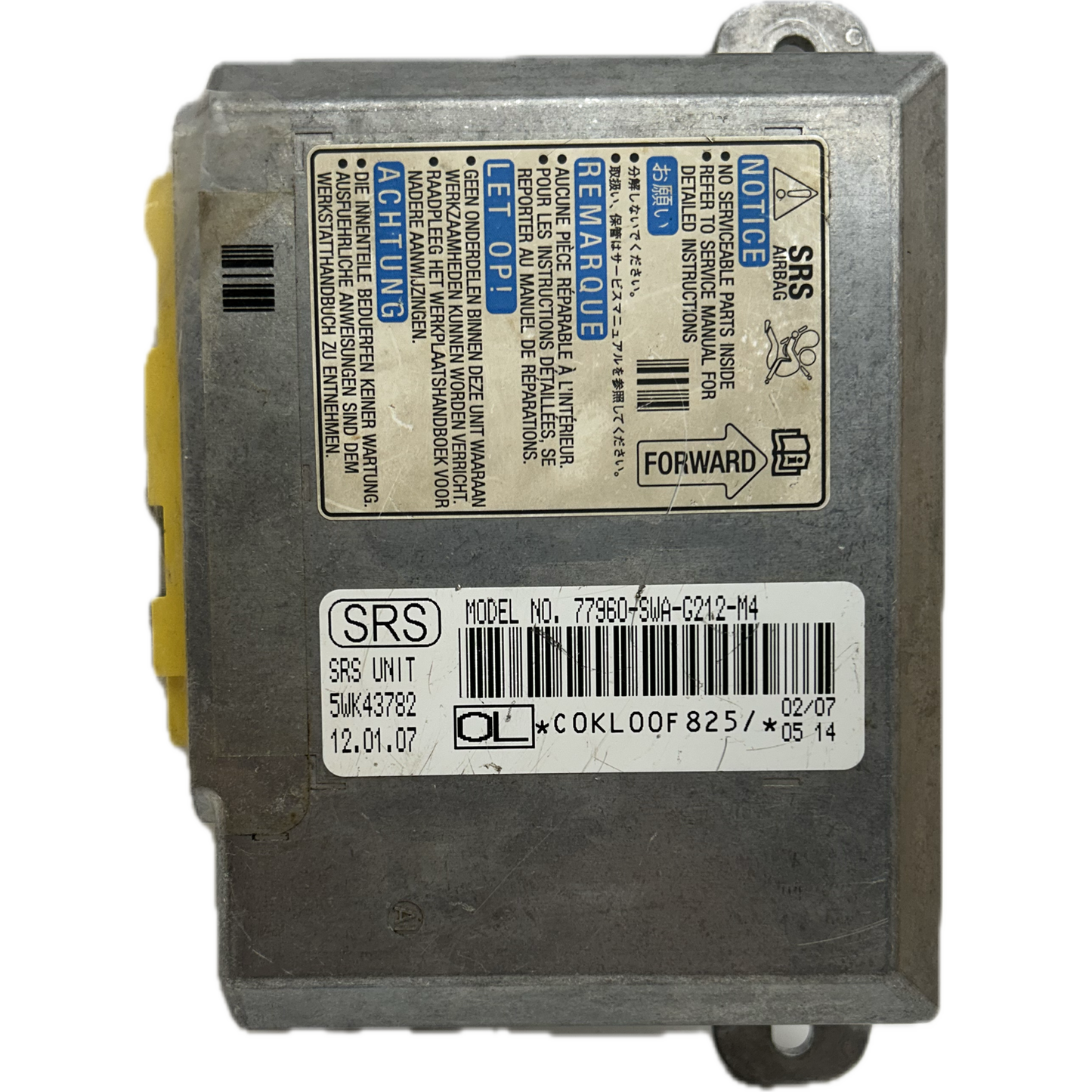 Honda CR-V 6th Gen Airbag-Steuergerät Reparatur