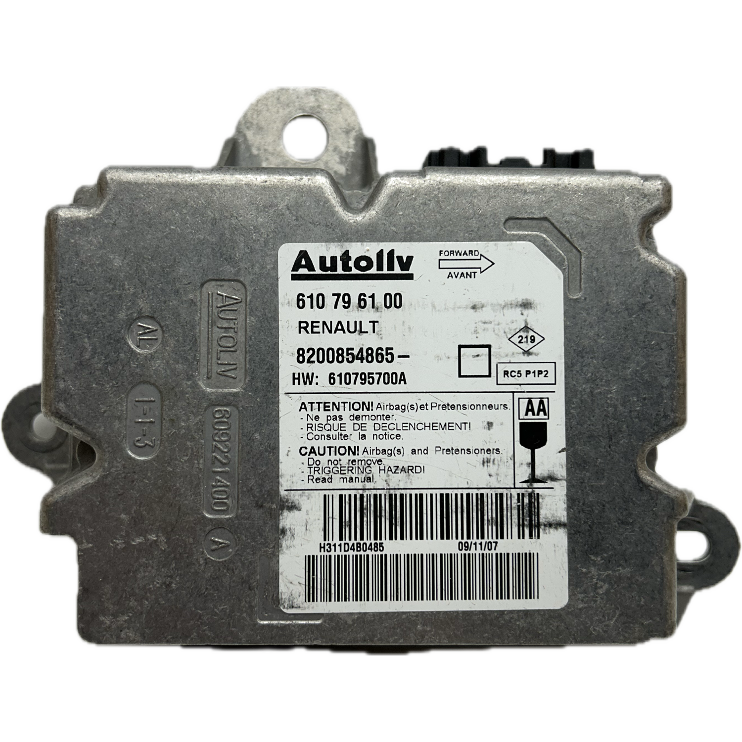 Renault Clio III Airbag-Steuergerät Reparatur