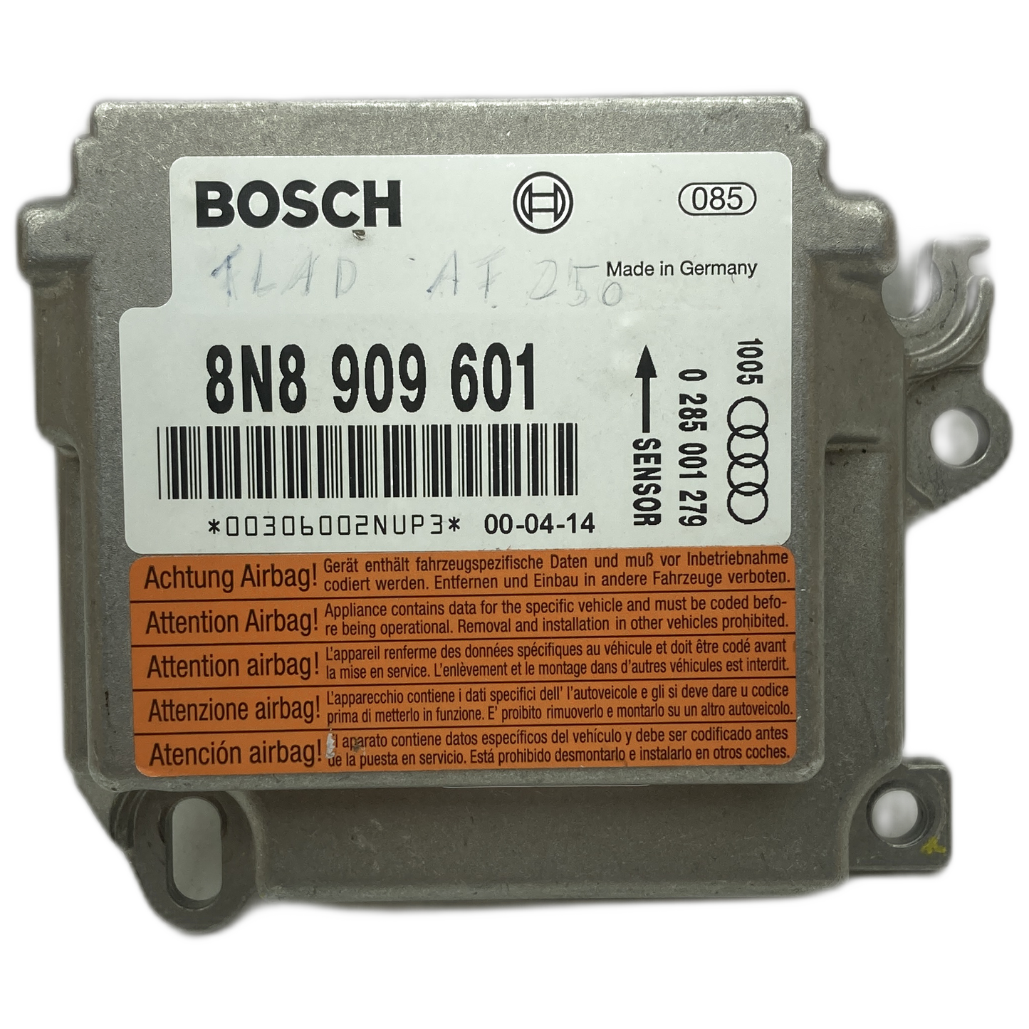 Audi TTS 8J Airbag-Steuergerät Reparatur