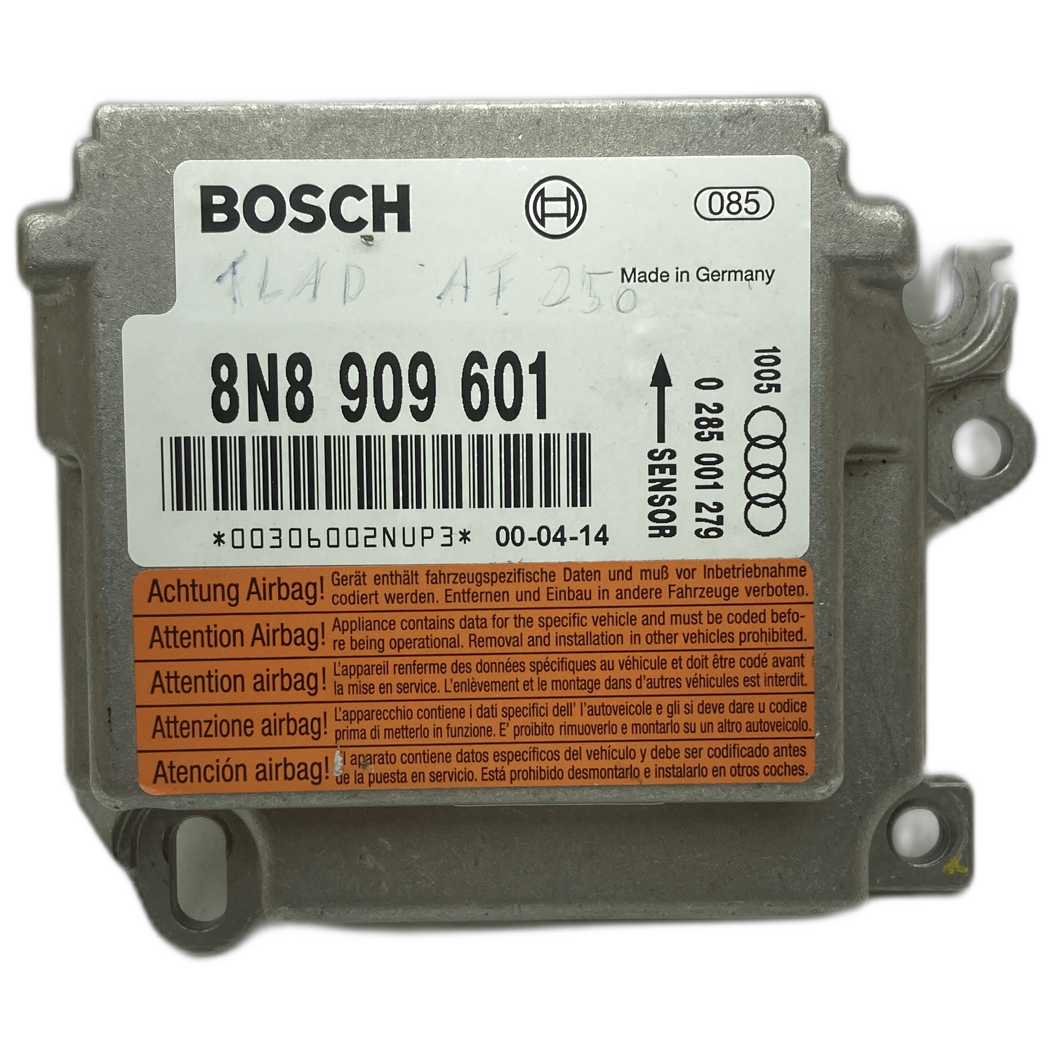 Audi TTS 8J Airbag-Steuergerät Reparatur