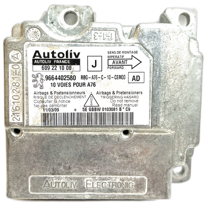 Peugeot 207 CC I Airbag-Steuergerät Reparatur