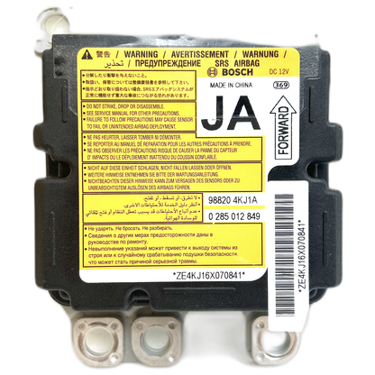 Nissan Navara D23 Airbag-Steuergerät Reparatur