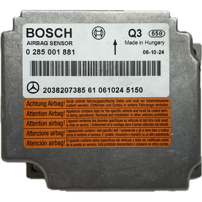 Mercedes-Benz C-Klasse C206 Coupé Airbag-Steuergerät Reparatur