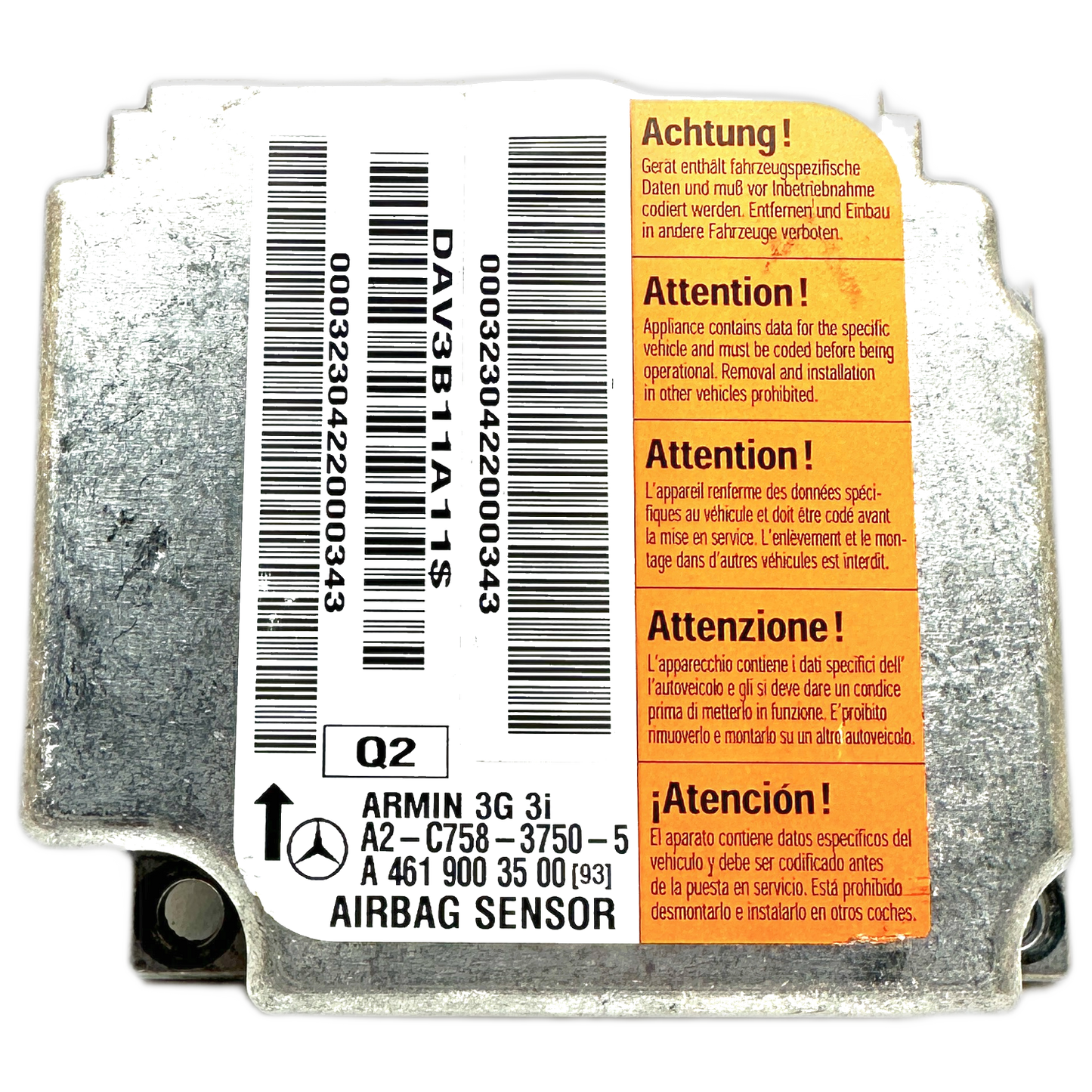 Mercedes-Benz G-Klasse W461 Airbag-Steuergerät Reparatur